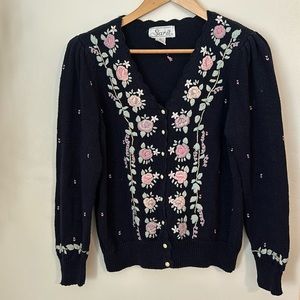 Sarit vintage floral sweater